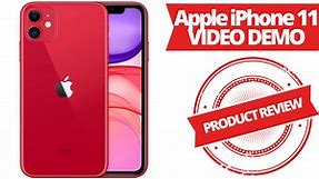 Apple iPhone 11, 64GB, Red Video Review!