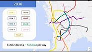 Manila Metro & Rail System - Timeline