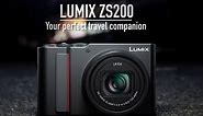 Panasonic - LUMIX Point and Shoot - DC-ZS200 - Features and Specifications