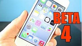 iOS 7 Beta 4 Released - What's New & How To Install For Free!