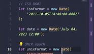 Which one to use: ISO 8601 or UNIX format for date and time? #Shorts