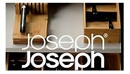 Joseph Joseph DrawerStore Knife Organizer, holds up to 9 knives, Kitchen Organization & Drawer Storage - Bamboo, Compact