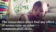 Kids Who Use Smartphones Start Talking Later