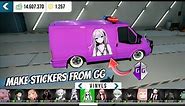 How to Make Stickers from GG in Car Parking Multiplayer