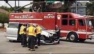 Wreck in Midtown KC sends five people to hospital