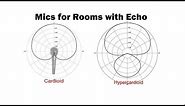Mics for Rooms with Echo: Cardioid vs Hypercardioid