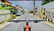 【4K】Bike Ride Through Japanese Neighborhood, Nagoya - Japan Cycling Tour