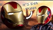 Make Your Own IRON MAN MK85 Helmet Out Of EVA Foam | With Templates