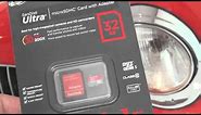 SanDisk 32GB Ultra Micro SD card class 10
