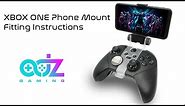 Xbox One Controller Mobile Phone Holder Clip Fitting Instructions