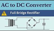 How to convert AC to DC | 3D Animation