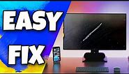 How to fix scratches on monitor screen EASY