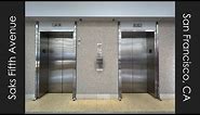 Otis (mod by Montgomery) Elevators at Saks Fifth Avenue in San Francisco, CA
