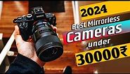 Top 3 Dslr And Mirrorless Camera Under 30000 In 2024⚡️⚡️⚡️ | Best Budget Camera For Videos