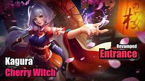 Kagura Cherry Witch Entrance Special Skin (Upscale 4K) Mobile Legends