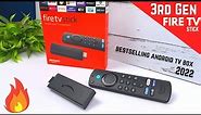 Fire TV Stick 2022 Unboxing & Review | Bestselling Streaming Device 3rd Gen Alexa Remote