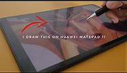 HUAWEI MATEPAD 11 AND M-PENCIL 2 DRAWING AND WRITING REVIEW | BEST TABLET AND PEN FOR ARTIST