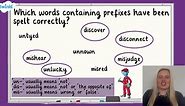 How Do You Use the Prefixes un-, dis- and mis-? | KS2 English Concept for Kids