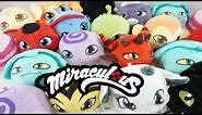 20 Miraculous Ladybug Miraballs Kwami Plushie Ornaments Compilation