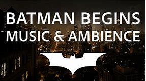 Batman Begins | 2 Hours of Thunderstorm & Gotham City Ambience with Relaxing Soundtrack Suite