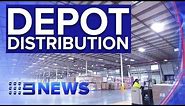 A new $100m distribution centre will serve 11 Costco stores nationwide | Nine News Australia