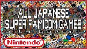 Japanese Super Famicom Game Collection Complete | V G A - Video Game Archive