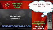 Review Proscan - 720p LED HDTV-DVD COMBO - PLDVD3213A