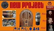 1934 Philco Model 84 Restore Part 1
