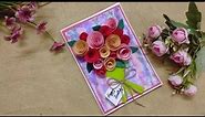 Cute Birthday Card Idea | Handmade Greeting card | DIY birthday/wedding/Anniversary/Valentine's Card