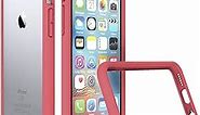 RhinoShield iPhone 6s Case [CrashGuard 2.0] Bumper [11 Ft Drop Tested] No Bulk [Shockproof Technology] Thin Lightweight Protection - Slim Rugged Cover - Also fits iPhone 6 - [Coral Pink]