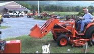 Kubota B2710 Compact Tractor Loader Mower Snow Blower B2772 For Sale