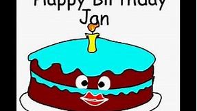 Happy Birthday Jan