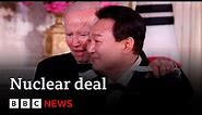 US and South Korea agree key nuclear weapons deal - BBC News