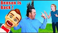 Toy Story Benson Plays Sneaky Jokes on the Kids Fun TV Family!