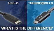 Thunderbolt 3 vs. USB-C - What Is The Difference? [Simple Guide]