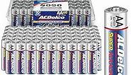 ACDelco 60-Count AA Batteries, Maximum Power Super Alkaline Battery, 10-Year Shelf Life, Recloseable Packaging (Pack of 1)