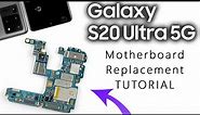 Samsung S20 Ultra G988 Motherboard Replacement Tutorial - Wymiana płyty głównej