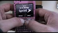 Sanyo SCP-2700 (Sprint) Messaging Phone - Unboxing
