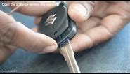 Replace Suzuki Key Battery