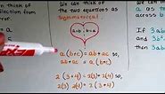 Algebra I #2.10c, Reflexive, Symmetric, Transitive Properties of Equality