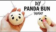 DIY PANDA BUN SQUISHY!