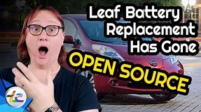Wait... Nissan LEAF Battery Replacement Just Went OPEN SOURCE!?