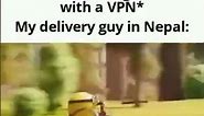 Ordering food with a VPN, Funny Memes 😂