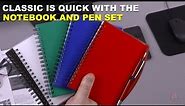 Classic Is Quick With The Notebook and Pen Set