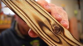 Wood Burning Tips For The Best Shou Sugi Ban Inspired Finish / DIY Charred Wood