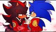 Forbidden Love - Sonic x Shadow (sonadow) Comic Dub compilation