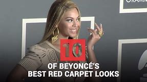 10 of Beyoncé’s Best Red Carpet Looks