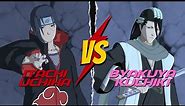 Naruto vs Bleach: Itachi vs Byakuya (Fan animation Fight! Part 1)