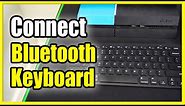 How to Connect a BLUETOOTH Keyboard to PS4 & TEXT IN GAME! (Easy Method!)