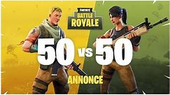 Annonce du mode 50 vs 50 (Fortnite Battle Royale)